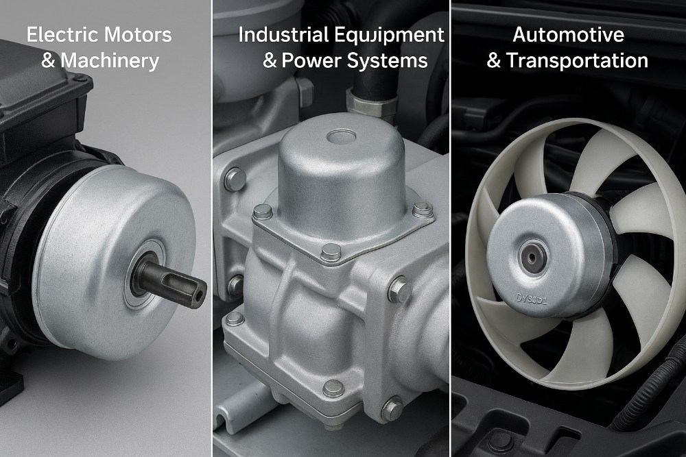 Metal Stamping Motor Cover Applications