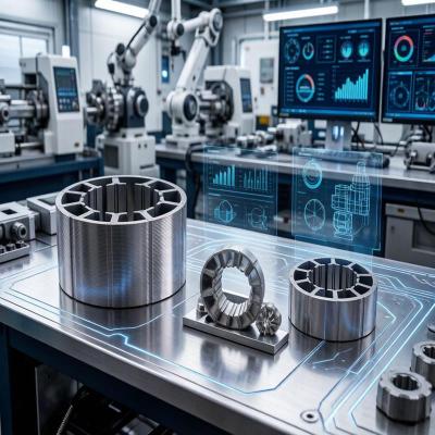 Pengilang Custom Precision Stamping Fixed Rotor Components