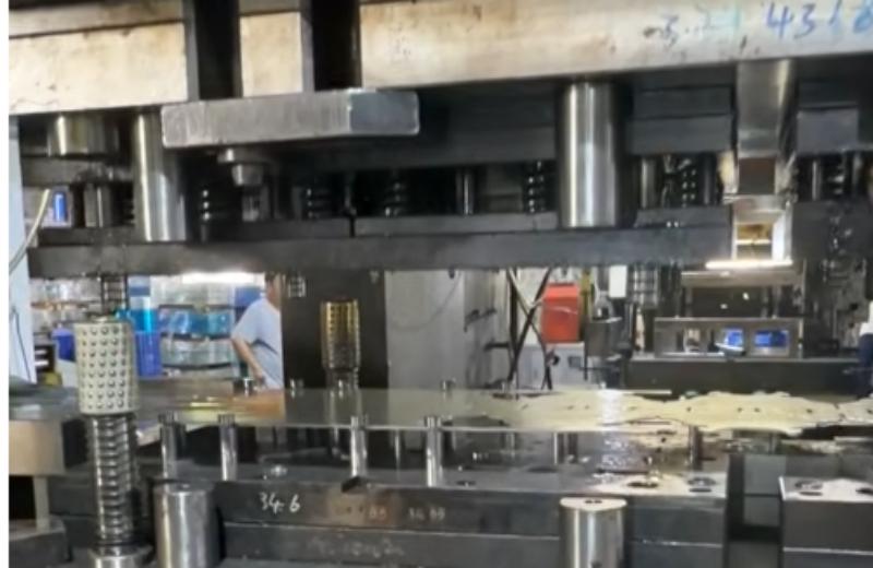High-Speed Metal Stamping in Action